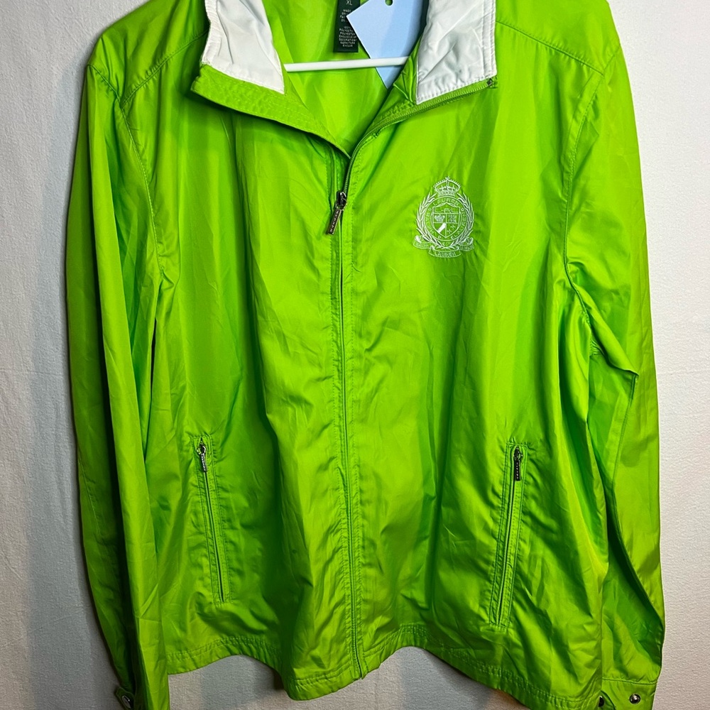 Ralph Lauren Neon Green Active Jacket